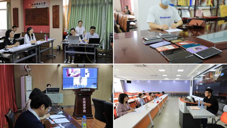 盧福財(cái)巡視碩士研究生招生復(fù)試現(xiàn)場(chǎng)，強(qiáng)調(diào)網(wǎng)絡(luò)技術(shù)支撐與咨詢服務(wù)保障工作